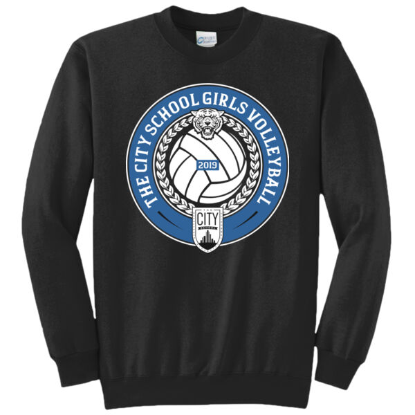 City Girls Volleyball Personalized - Core Fleece Crewneck Sweatshirt Thumbnail