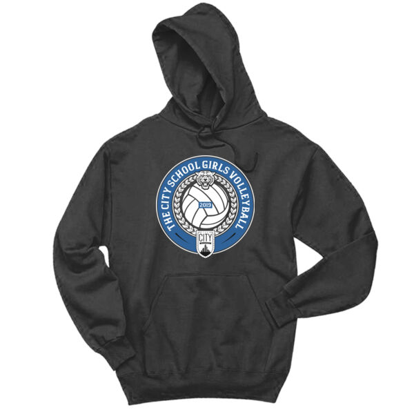 City Girls Volleyball Personalized - Core Fleece Pullover Hooded Sweatshirt Thumbnail